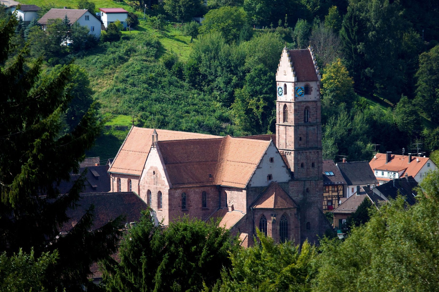 Kloster Alpirsbach, Luftaufnahme