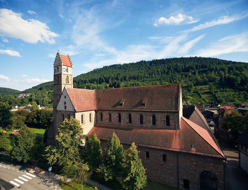Image: Staatliche Schlösser und Gärten Baden-Württemberg, Achim Mende Alpirsbach Monastery
